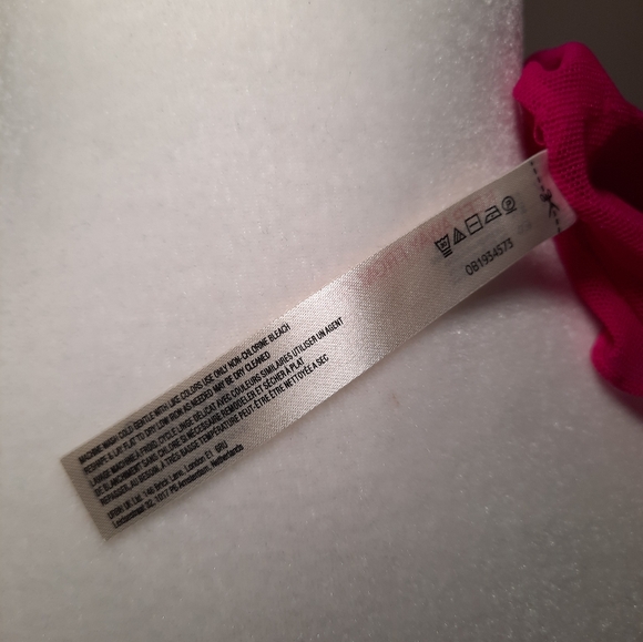 Free People On The Dot Mesh Baby Tee in Bright Pink - Picture 10 of 10